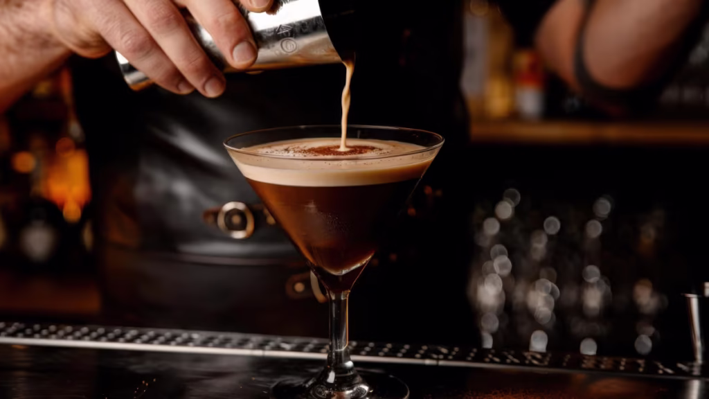 how to make an espresso martini frothy