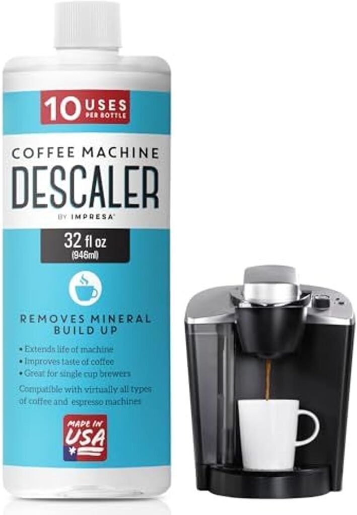 liquid descaler for coffee machines