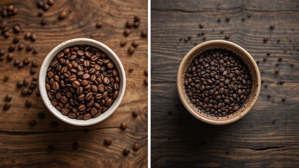 Organic vs non organic coffee