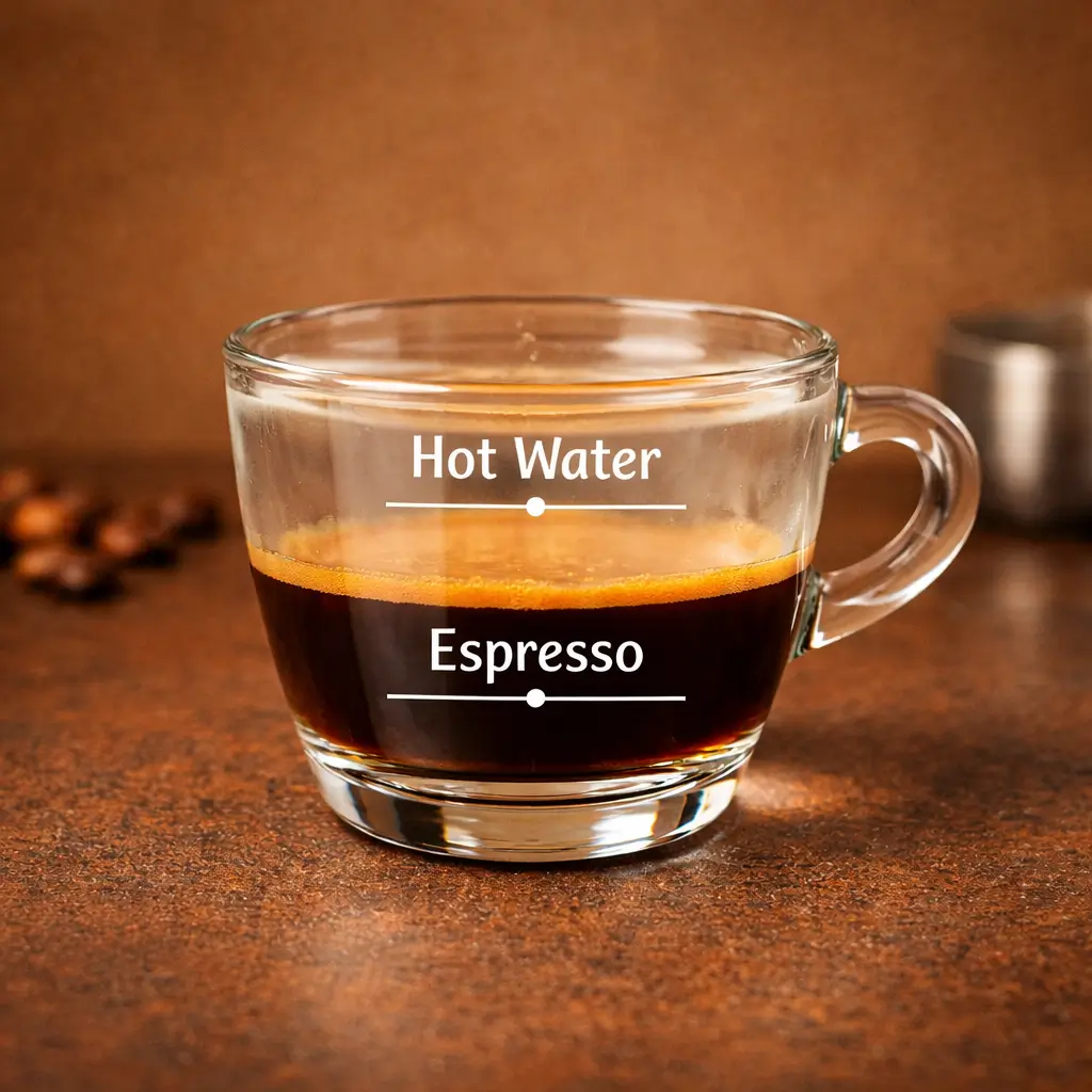 difference between Americano and Long Black