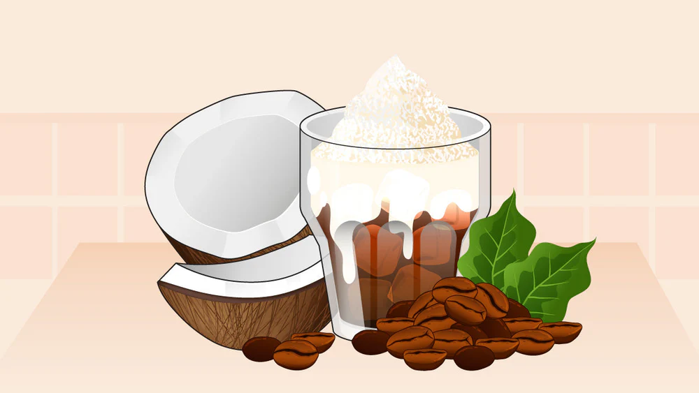 coconut oil in coffee