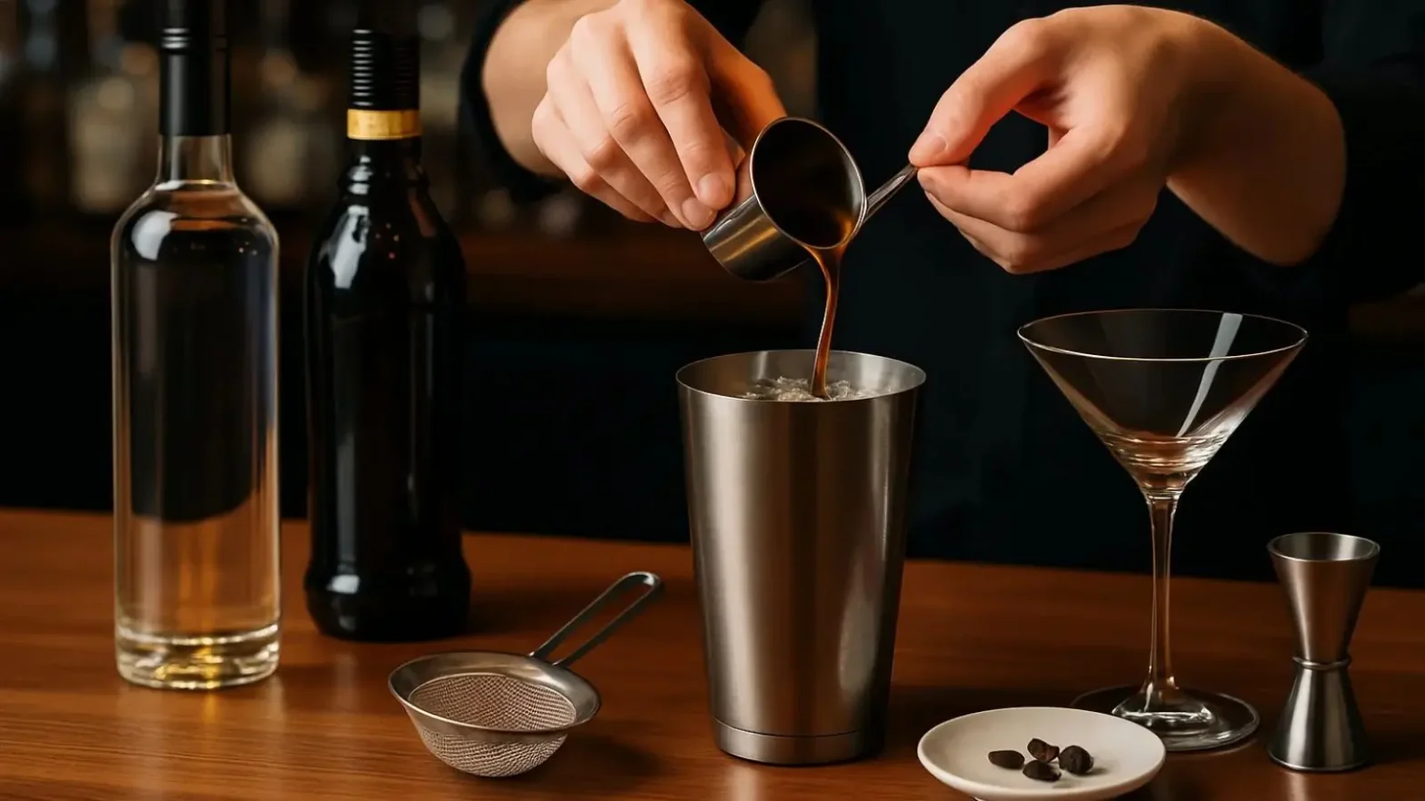 how to make an espresso martini frothy