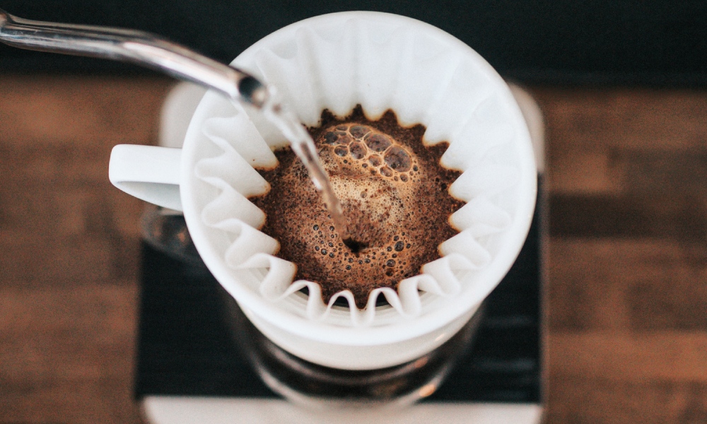how to bloom coffee