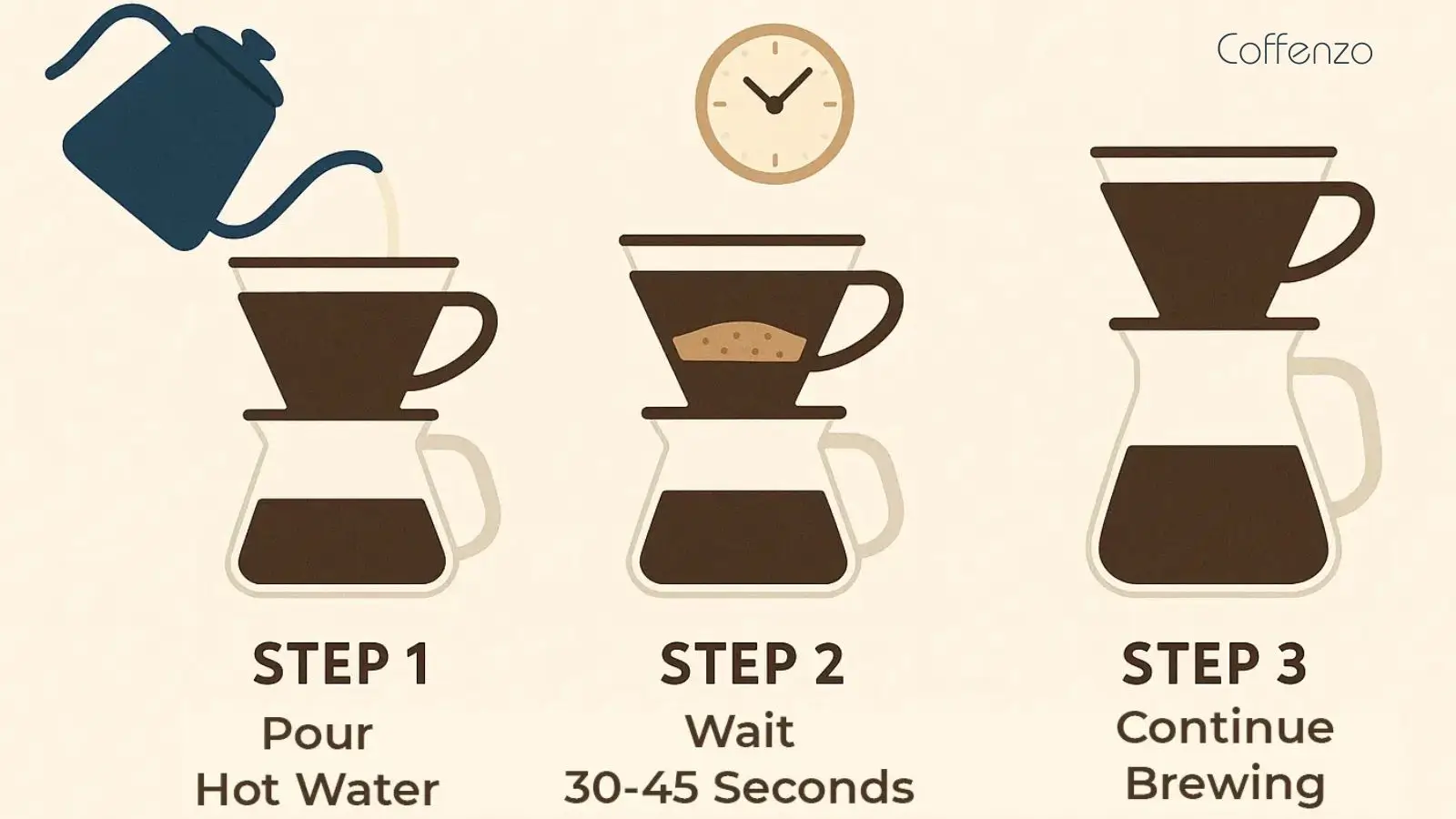 how to bloom coffee