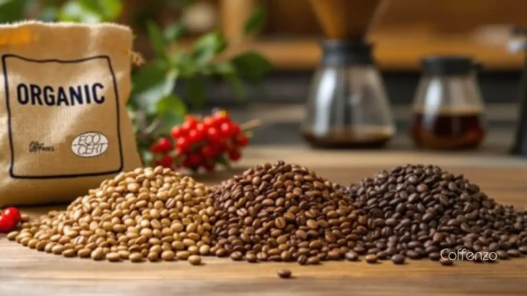 Organic vs non organic coffee