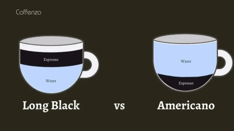 difference between Americano and Long Black