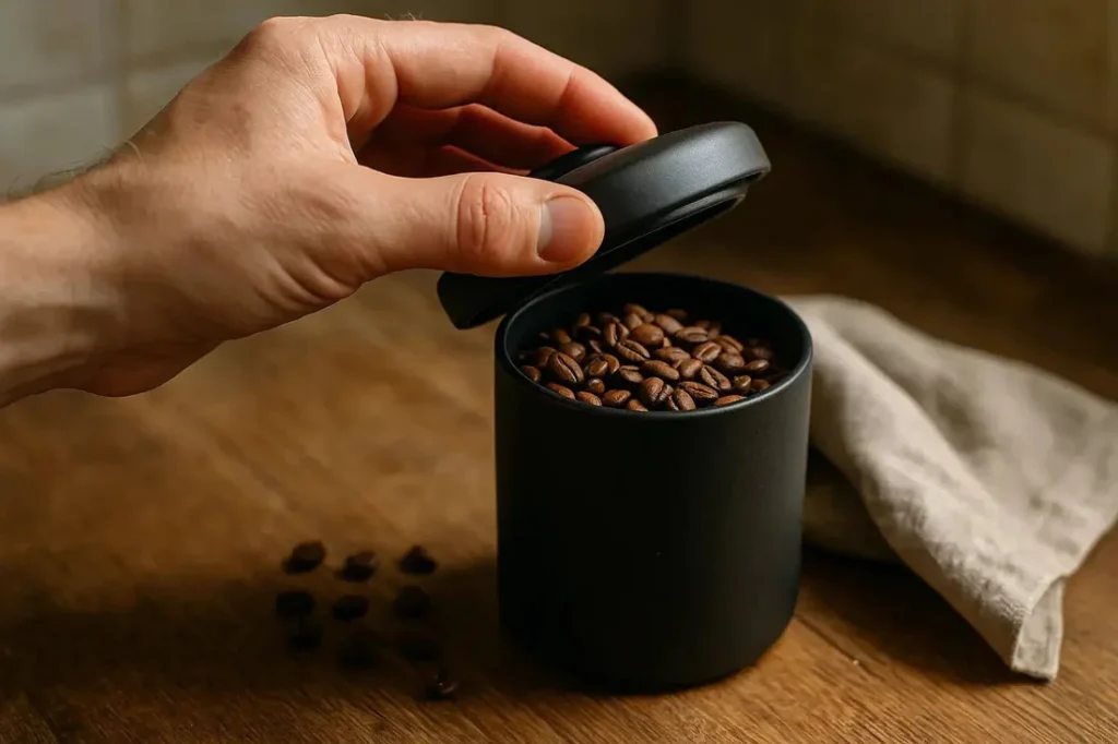 best way to store whole coffee beans