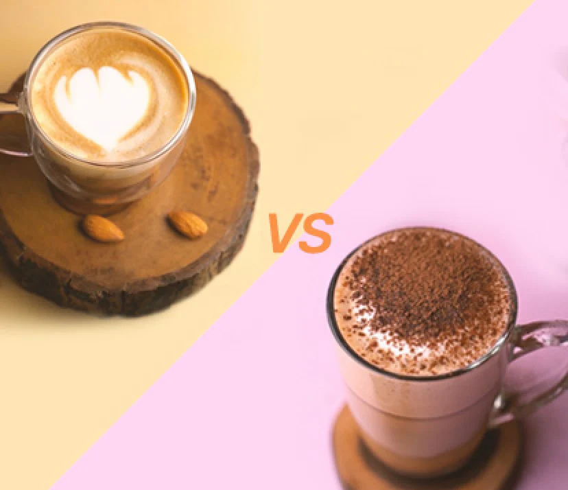 cappuccino vs latte