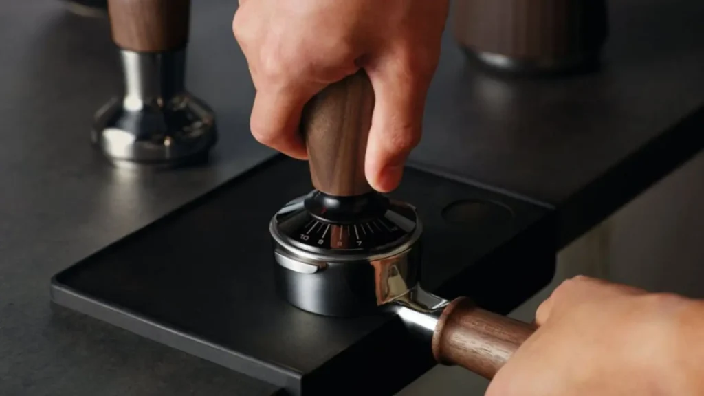 what is espresso tamping