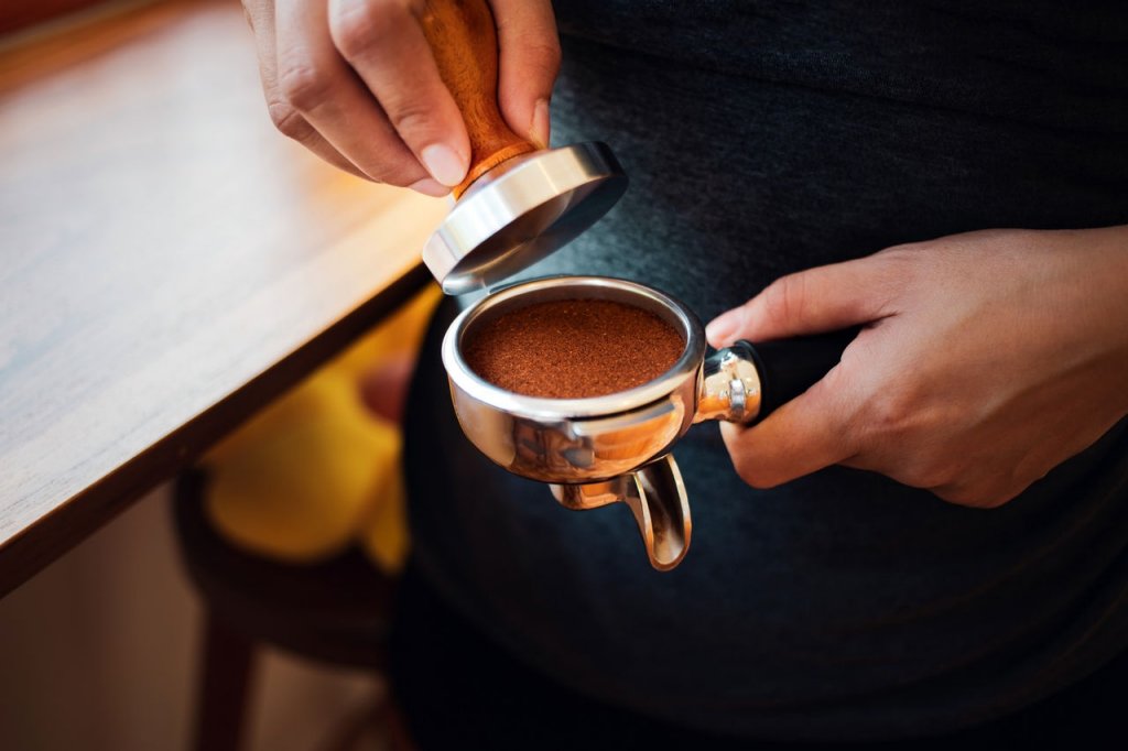 what is espresso tamping