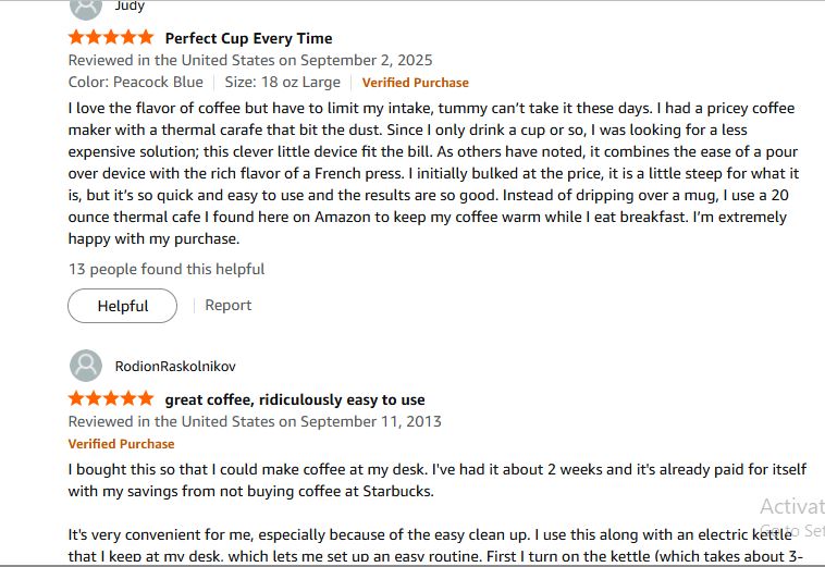 best pour over coffee maker
