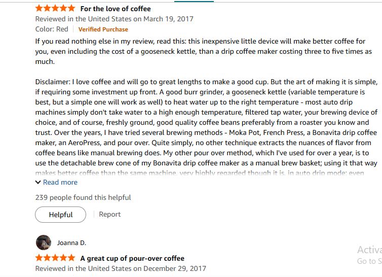 best pour over coffee maker