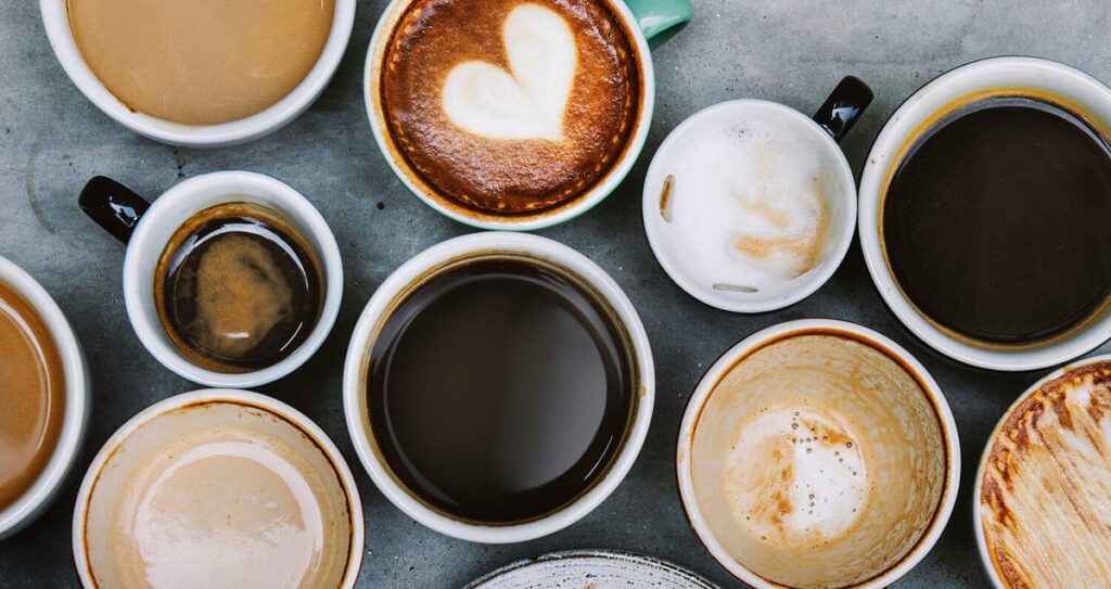 Americano caffeine content 