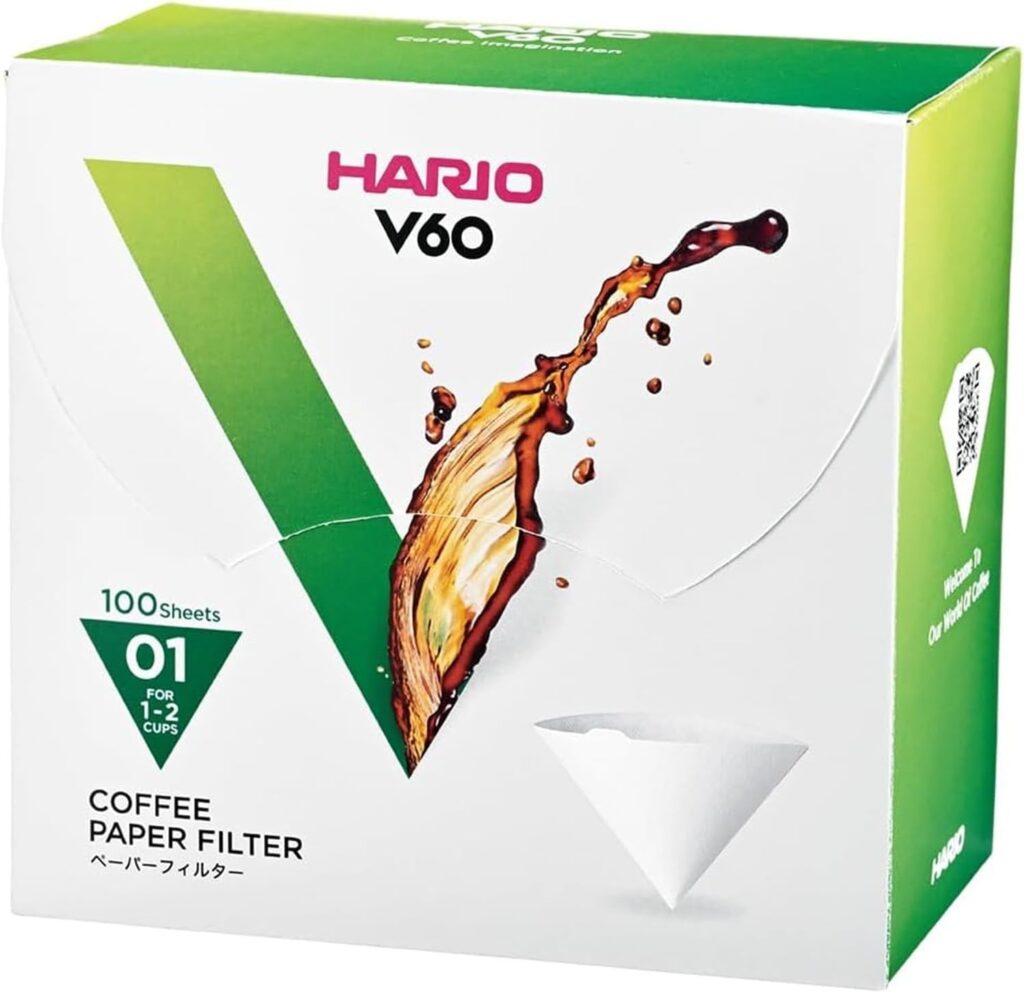 Hario V60 dripper filters