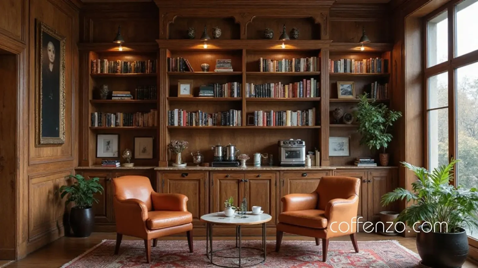 coffee bar ideas for small spaces