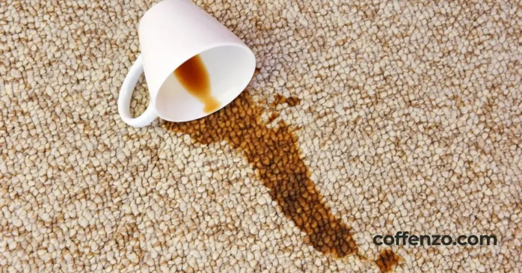 how to remove old coffee stains from carpet