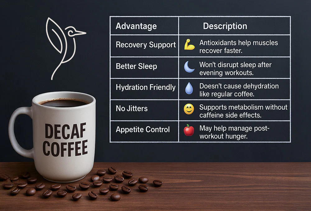how much caffeine in decaf coffee