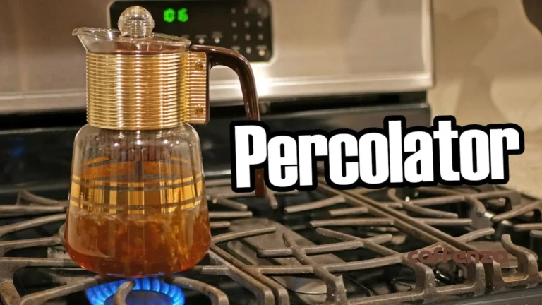 how does a percolator coffee pot work